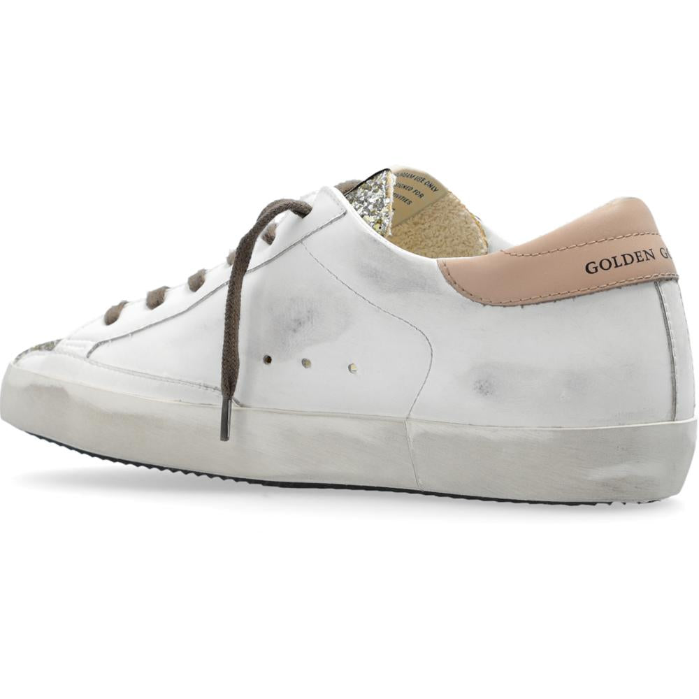 GOLDEN GOOSE Superstar Low-Top Leather Sneakers Women White