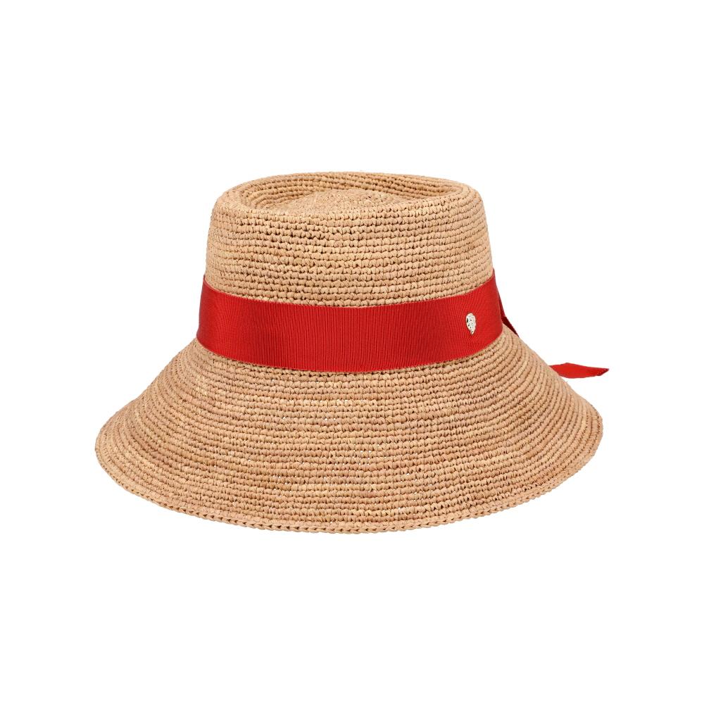 HELEN KAMINSKI Clover Nougat Tropical Women’s Bucket Hat HAT52010 NUTR