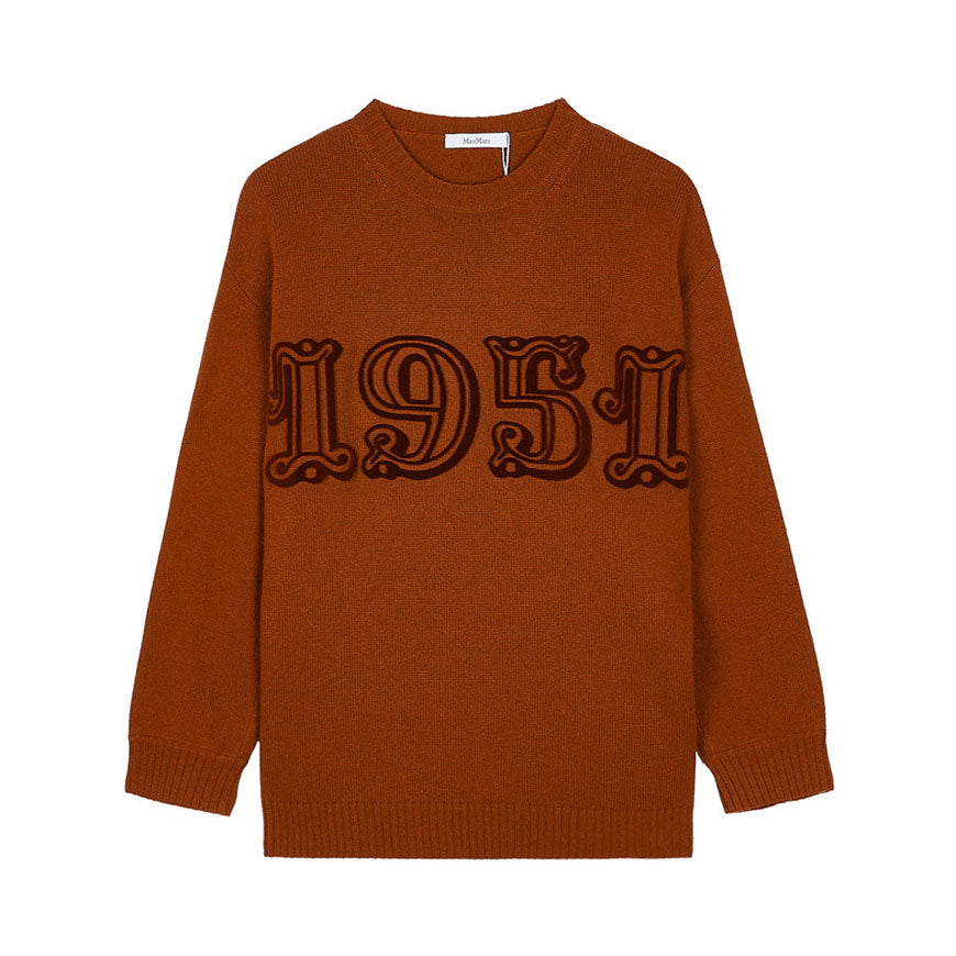 Max Mara Women's Wool Cashmere Crewneck Sweater BARD 017 1