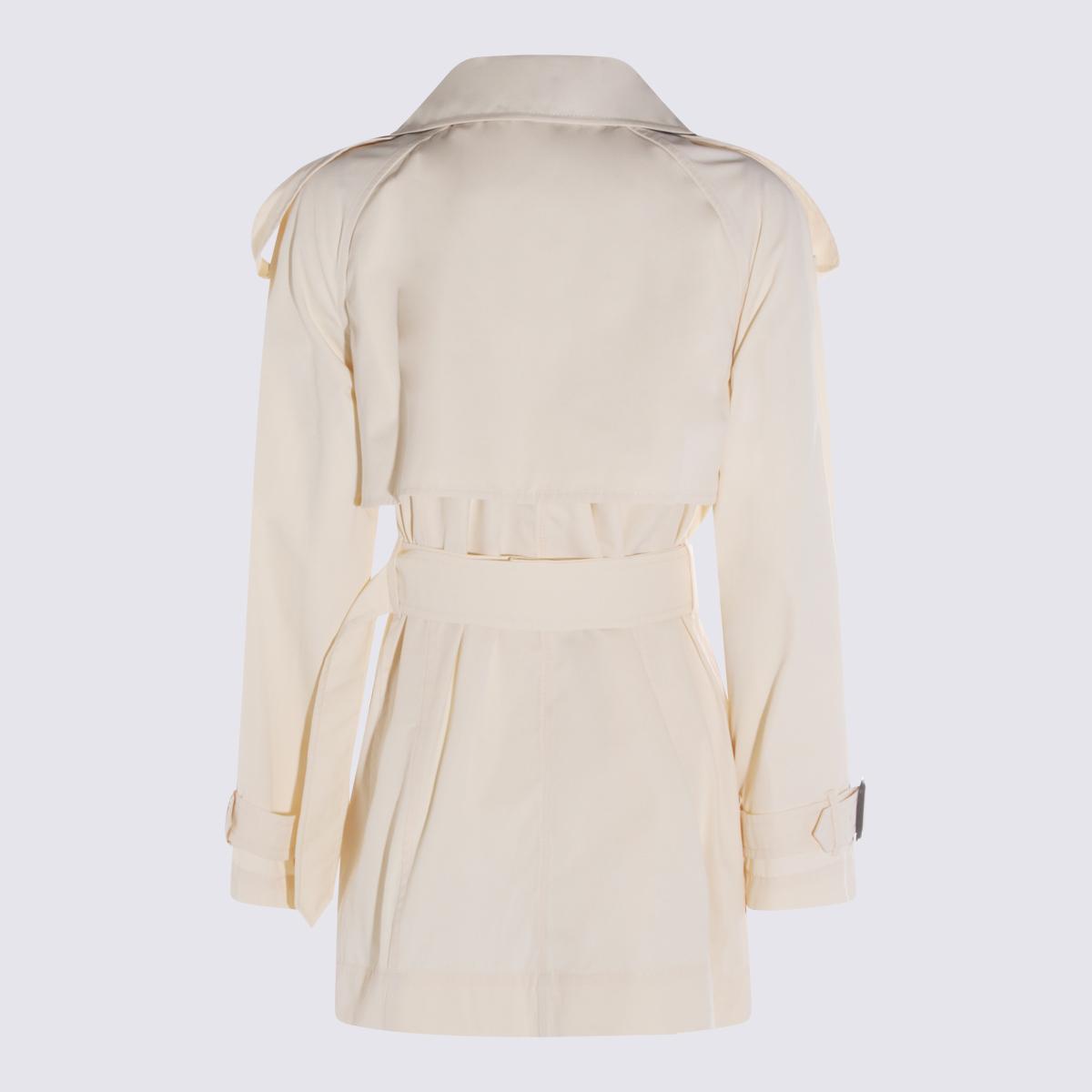 BURBERRY Beige Cotton Trench Coat Women