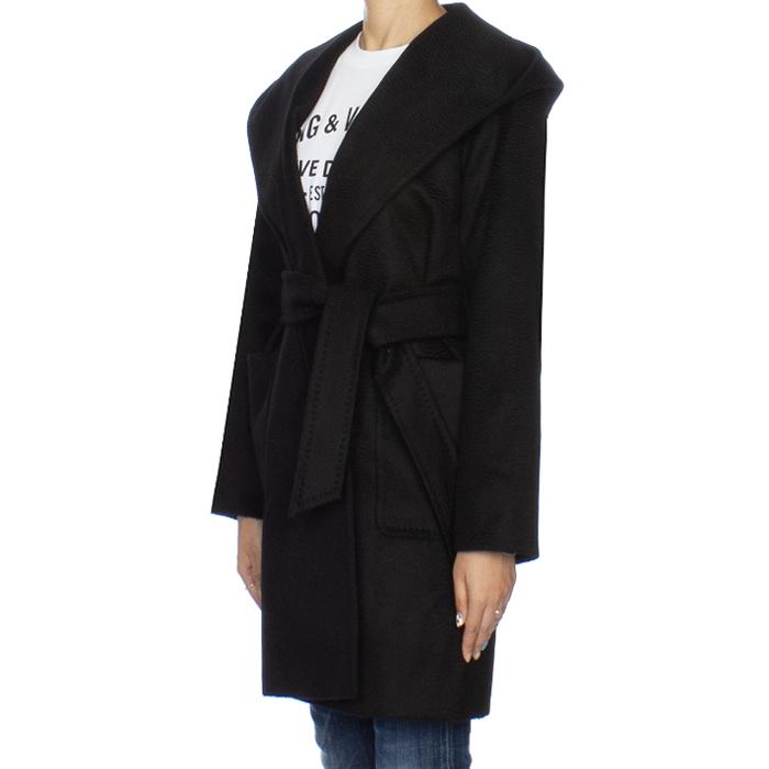 Max Mara RIALTO Hooded Belted Coat 21016022 000 002