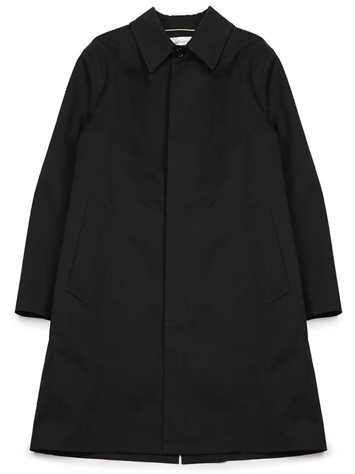 Saint Laurent Waterproof Canvas Coat Black 837486 Y4J40 1000
