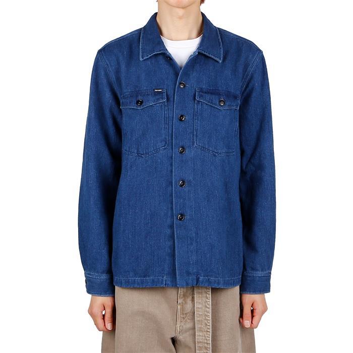 TOM FORD Blue Denim Long Sleeve Shirt HXH003 FMC058F23 HB004