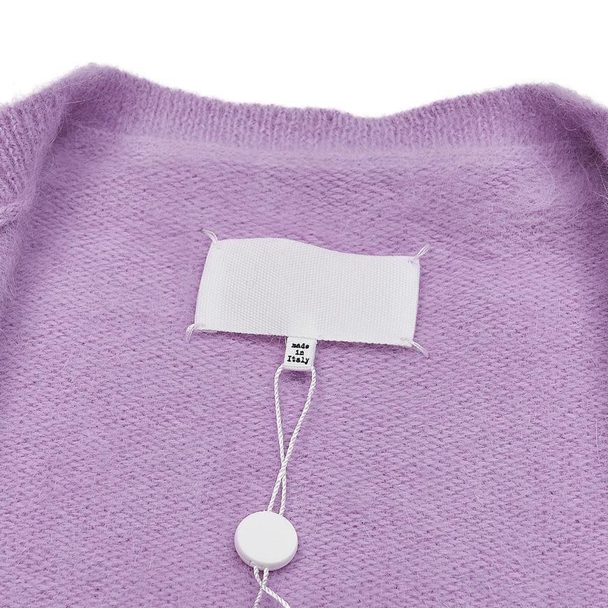 Maison Margiela Women’s Angora Short-Sleeve Cardigan S29HP0008 S18269 379
