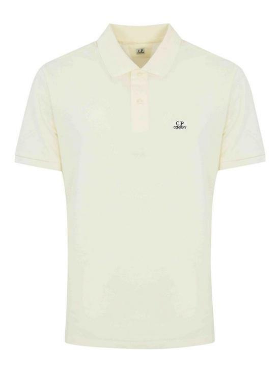 CP Company Stretch Piqué Logo Polo Shirt