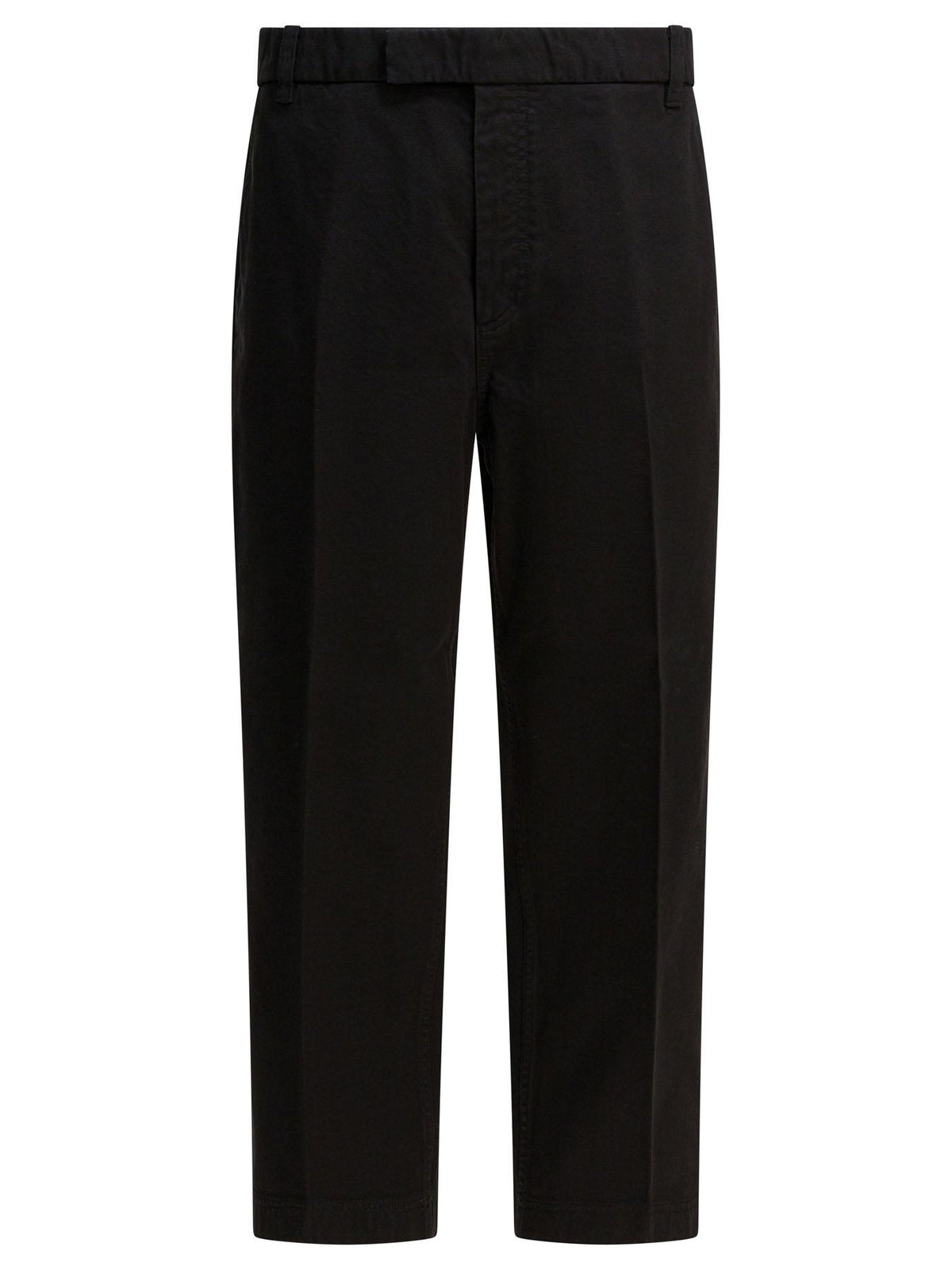 THOM BROWNE Gray Wool Slim-Fit Dress Trousers