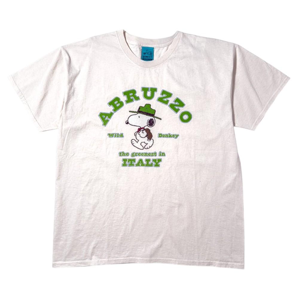 Wild Donkey Snoopy Abruzzo Graphic Short Sleeve T-Shirt Unisex