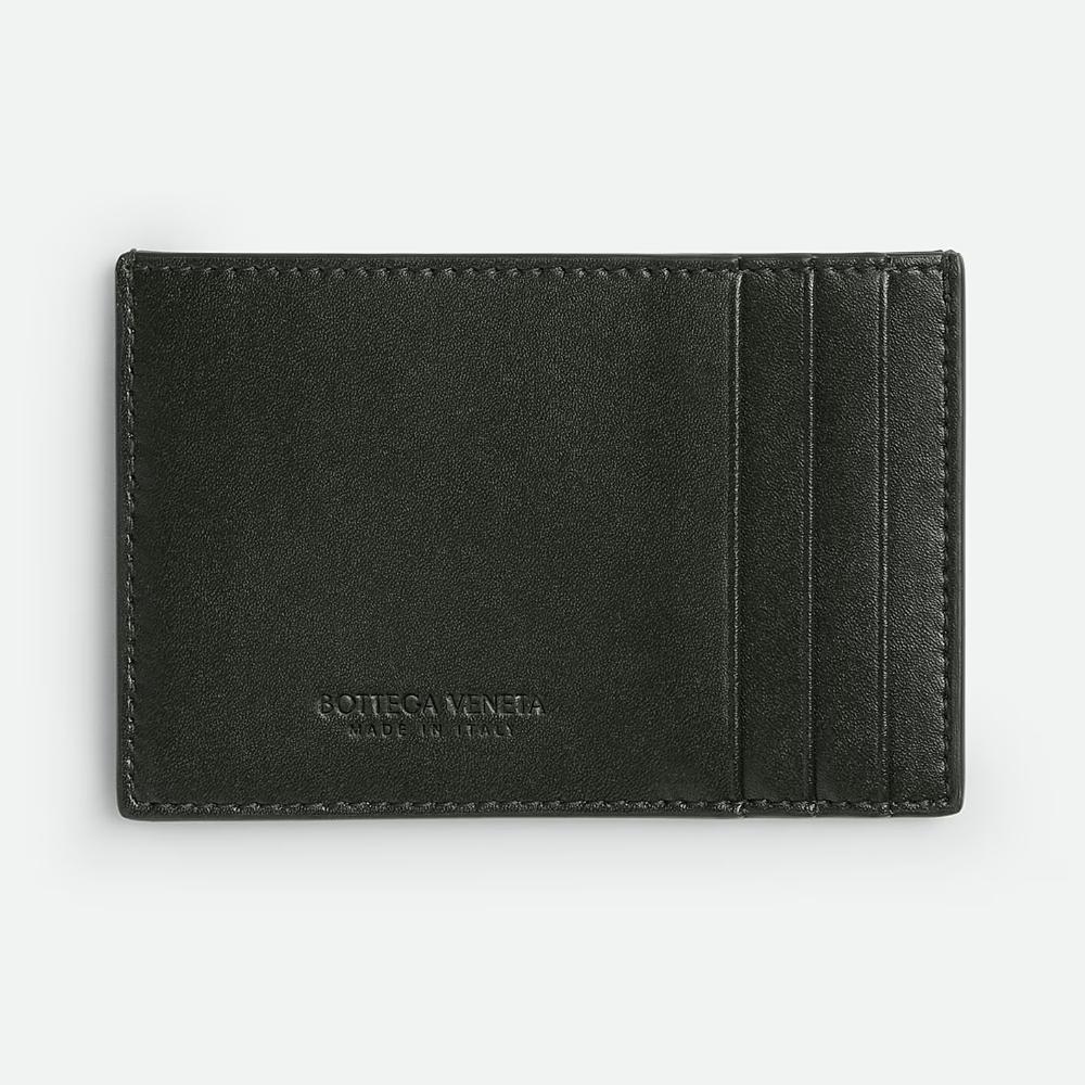 Bottega Veneta Cassette Card Case Dark Moss Cardholder