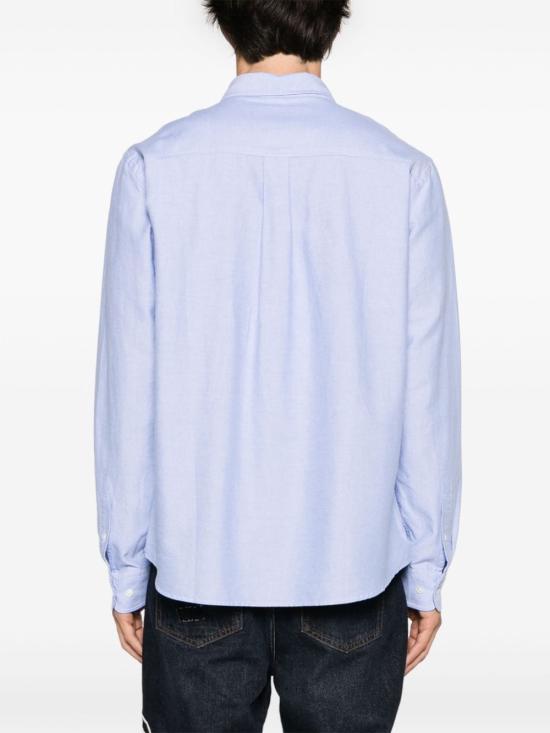 Isabel Marant Men’s Long-Sleeve Shirt White Cotton Button CH0041HAB1I14H30FB DOM