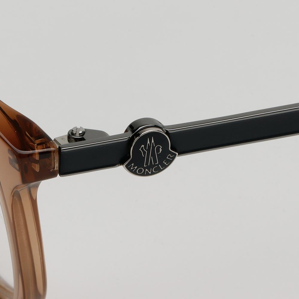 Moncler Transparent Square Acetate Eyeglass Frames Unisex ML5176 045