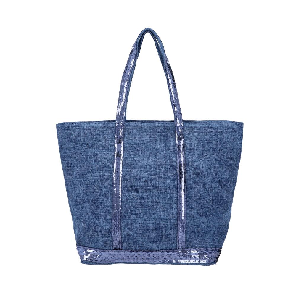 Vanessa Bruno Cabas Sequin Linen Large Women’s Tote Bag 0PVE31 V40409 890