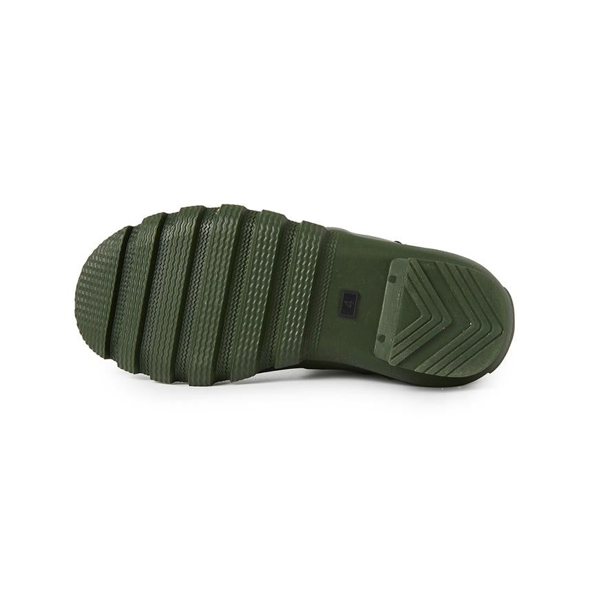 Barbour Olive Rubber Wellington Tall Rain Boots Women
