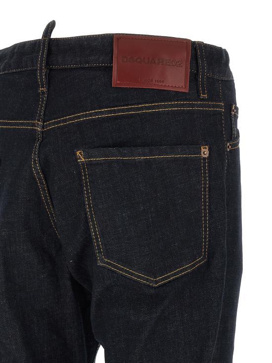 Dsquared2 Blue Stretch Denim Jeans Men’s S74LB1893 S30664470