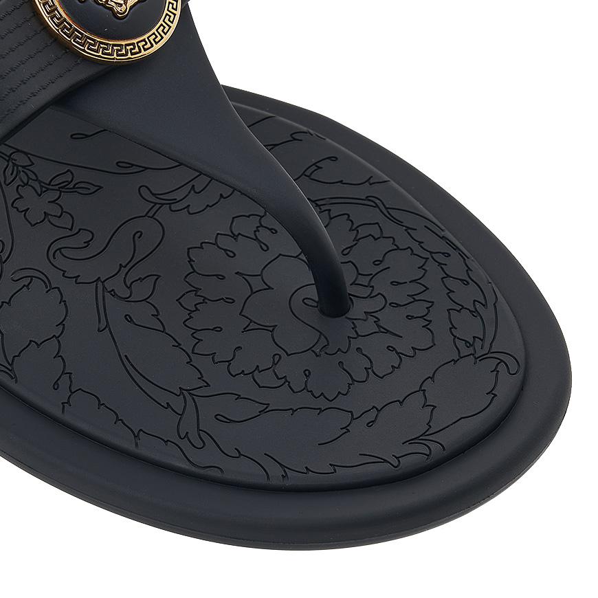 Versace Women’s Gianni Ribbon Slide Sandals 1018789 1A10983 1B00V