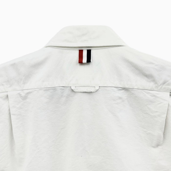 THOM BROWNE Armband Oxford Long Sleeve Shirt