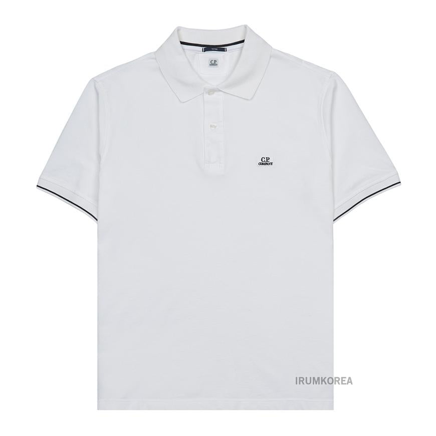 CP Company Logo Patch Polo Shirt for Men 18CMPL130A 006263G 103