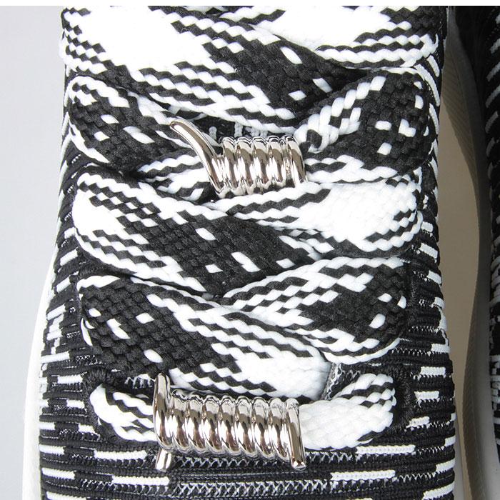 BURBERRY Men’s Check Box Low-Top Sneakers
