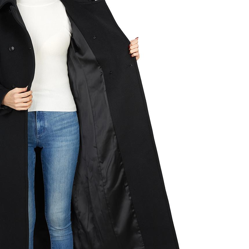 Mackage Elodie R Black Wool Coat for Women