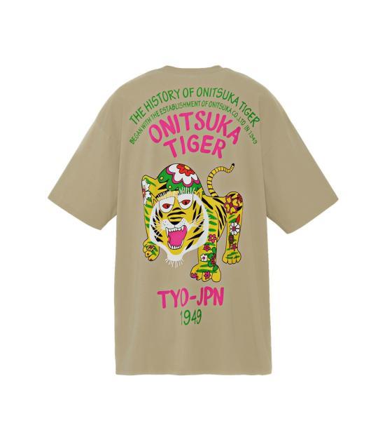 Onitsuka Tiger Short Sleeve T-Shirt for Men 2183B561 250 BEIGE DOM
