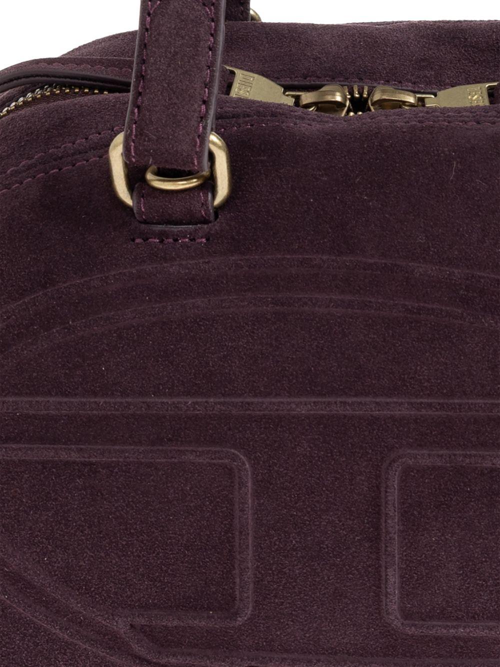 DIESEL Black Leather Crossbody Bag