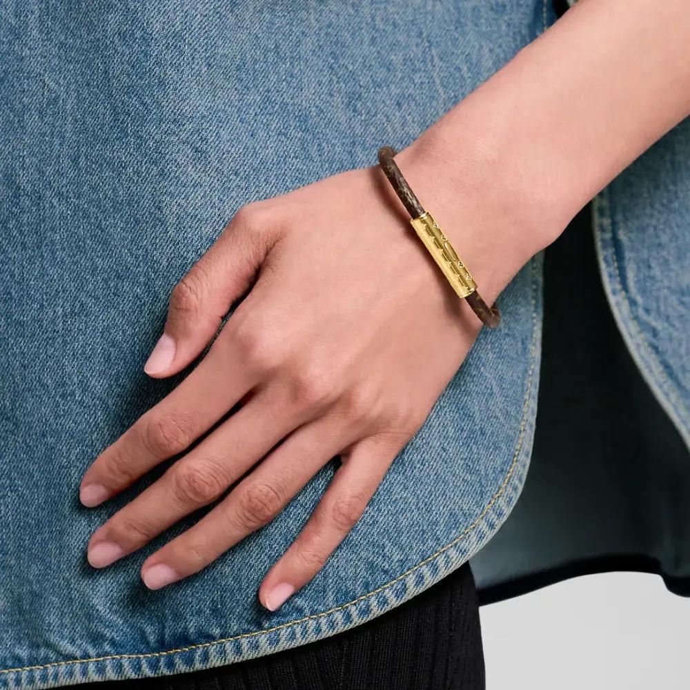 Louis Vuitton Monogram Confidential Bracelet Unisex Fashion Accessory
