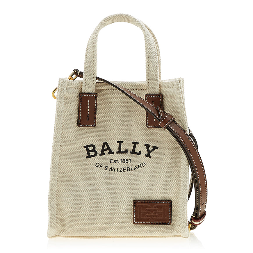 BALLY Crystal Mini Tote Bag Women’s Leather Handbag