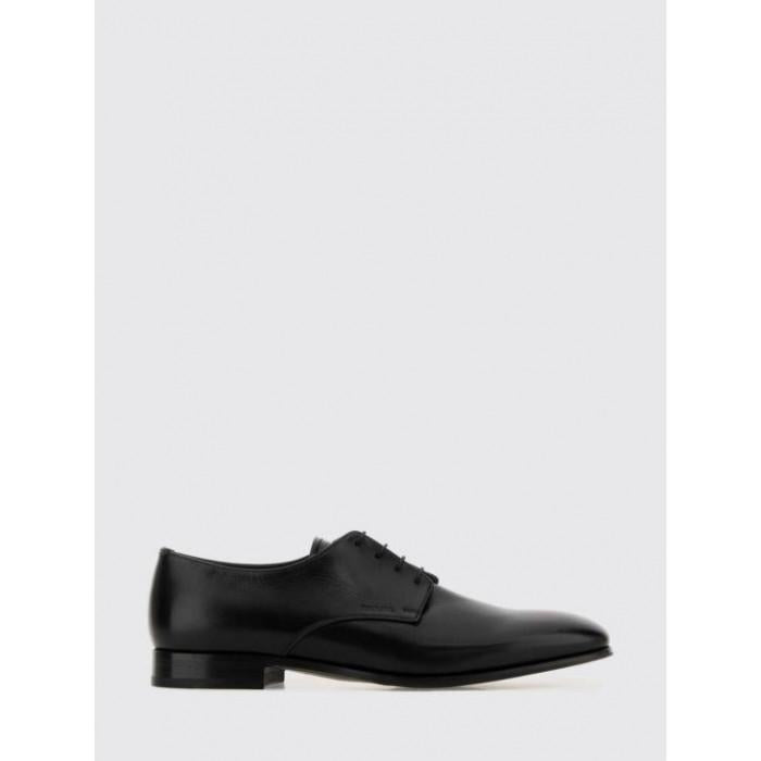PRADA Leather Lace-Up Derby Shoes for Men 2EF055 582 F0002