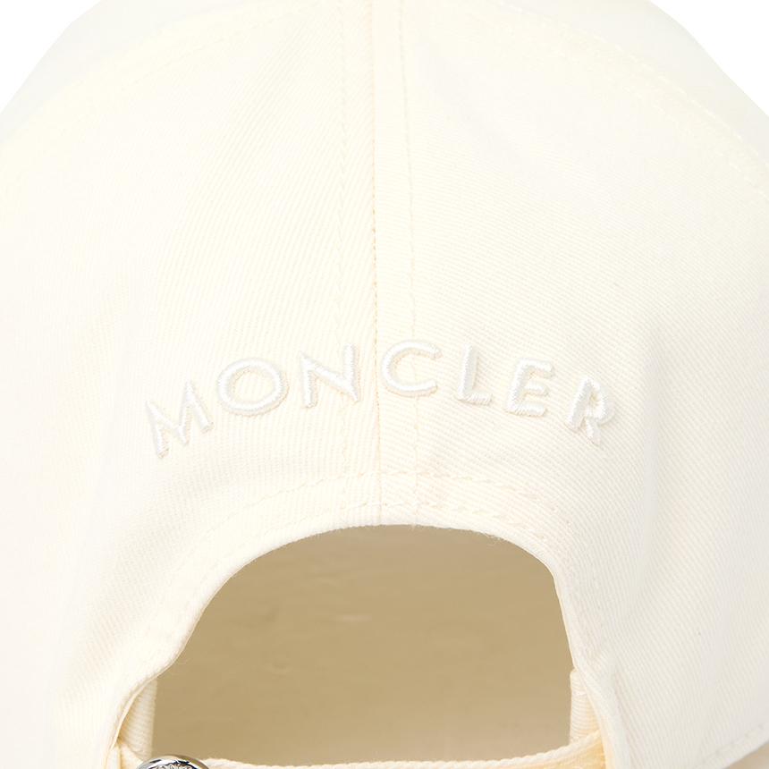 Moncler Unisex Cotton Baseball Cap Gray