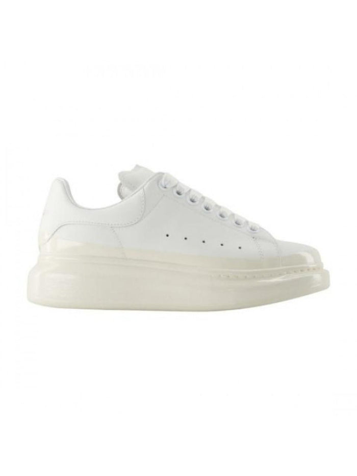 Alexander Mcqueen Oversized Leather Low-Top Sneakers
