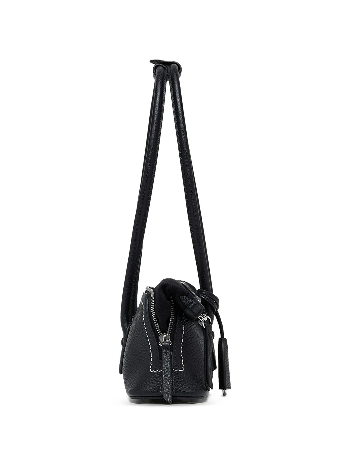 Maison Margiela Black Leather Shoulder Bag