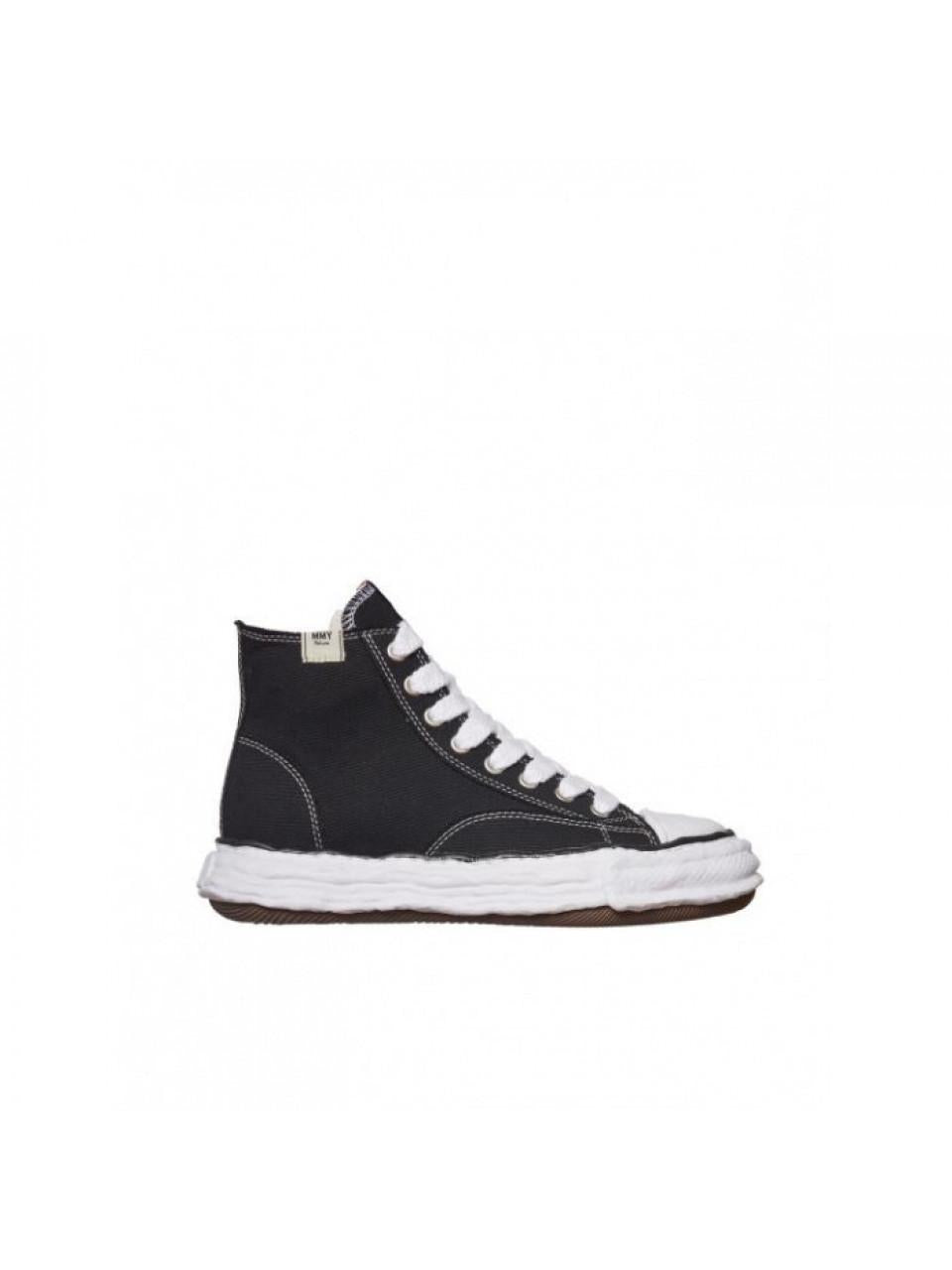 Maison Mihara Yasuhiro OG Sole Canvas Black Women's High-Top Sneakers