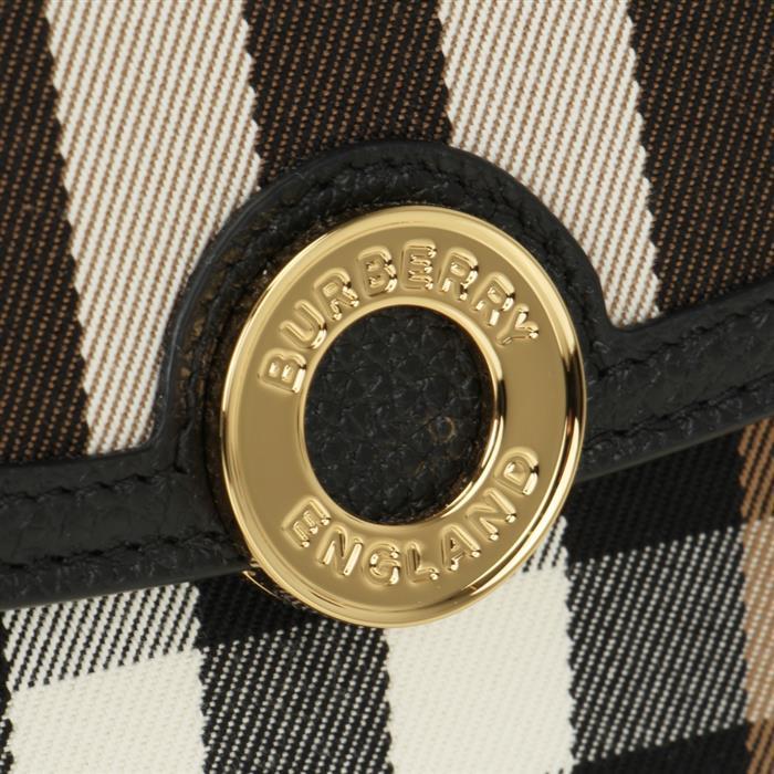 BURBERRY Worsley Check Medium Crossbody Shoulder Bag