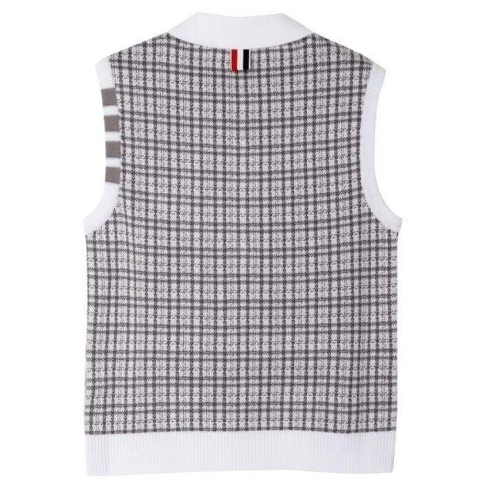 THOM BROWNE Sleeveless Polo Shirt Women’s FKP100A