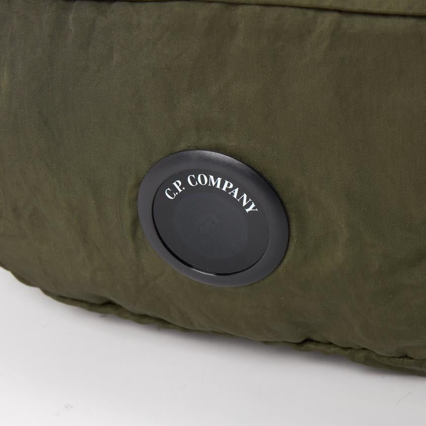 CP Company Unisex Nylon Hip Pack Crossbody Bag Green