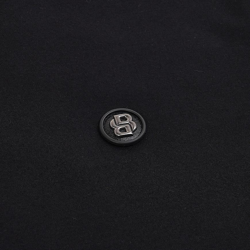HUGO BOSS Men’s Mercerized Cotton Polo Shirt Black 505558 29 001