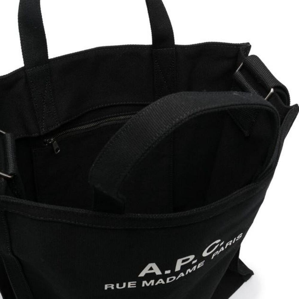A.P.C. Black Recuperation Tote Bag Unisex CODBMH61318 LZZ