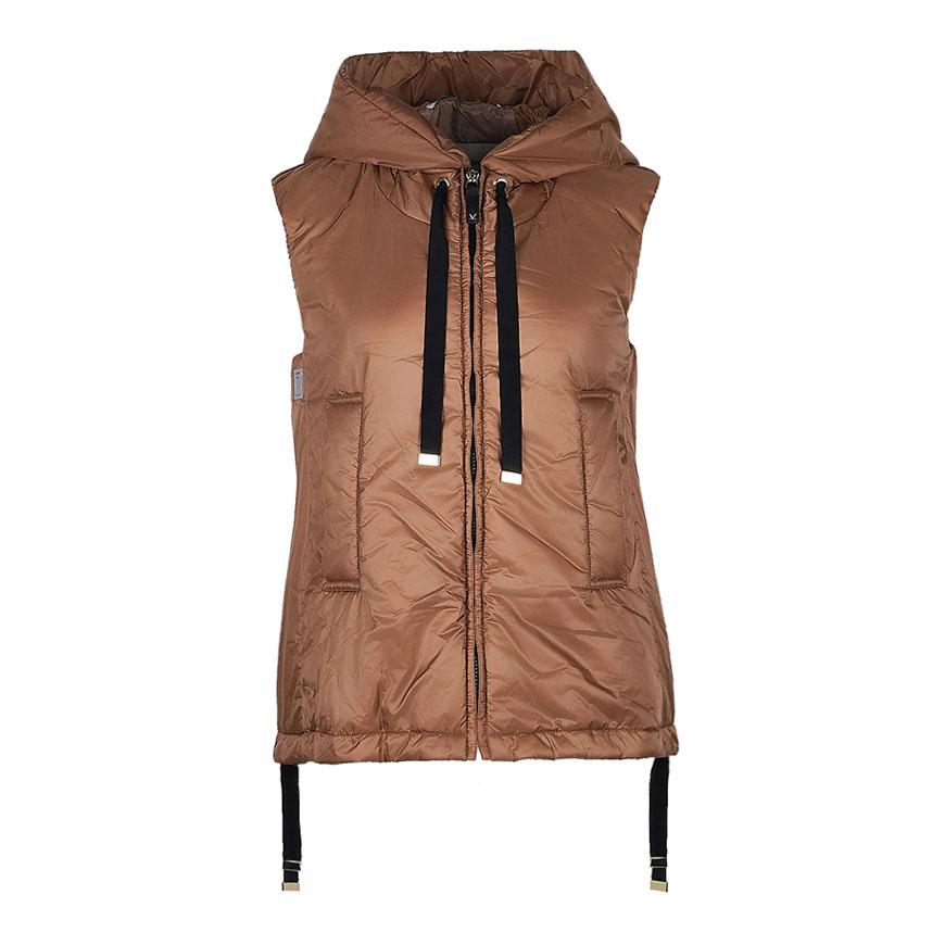 Max Mara GREENGO Green Down Puffer Vest