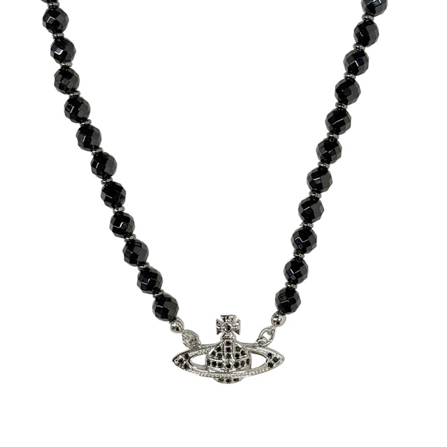 Vivienne Westwood Messaline Pearl Choker Necklace 6303002F 02P178 P178