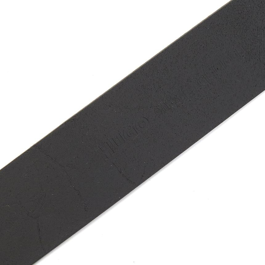 HUGO BOSS Men’s Leather Belt Black