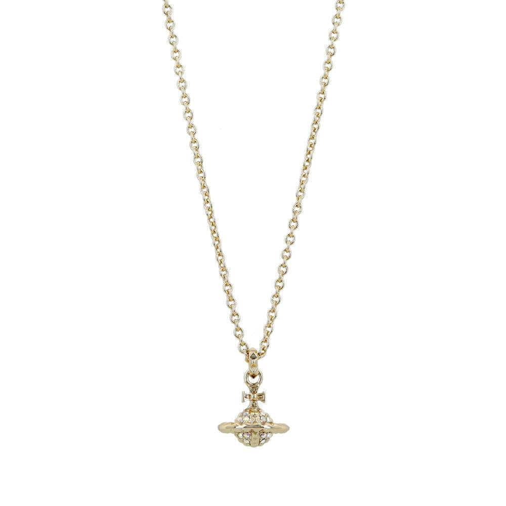 Vivienne Westwood Gold-Tone Orb Pendant Necklace for Women