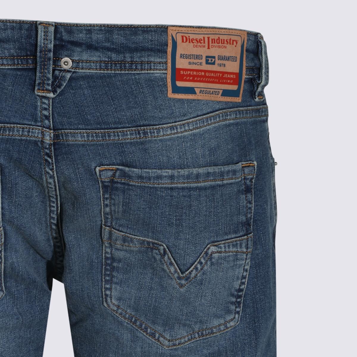 DIESEL Blue Denim Jeans Men’s Slim Fit Pants