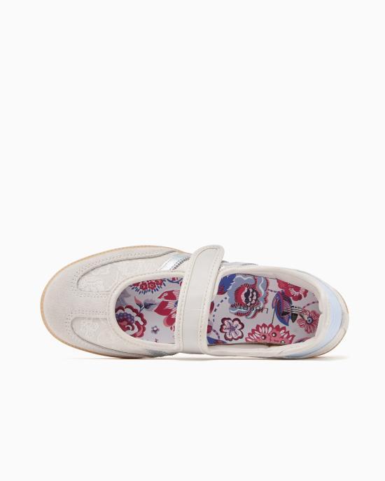 Adidas White Leather Low-Top Sneakers for Women IH6978 DOM
