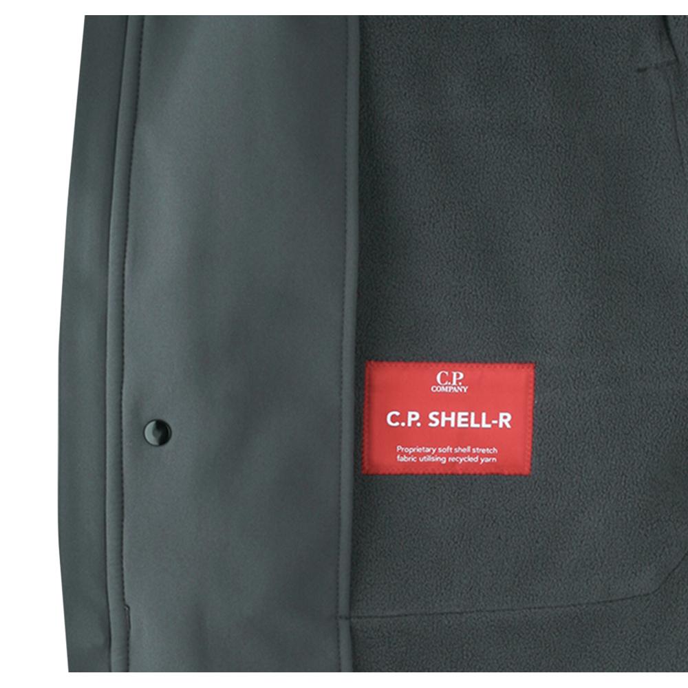 CP Company Shell Fleece Lined Long Coat 17CMOW008A 006097A 995