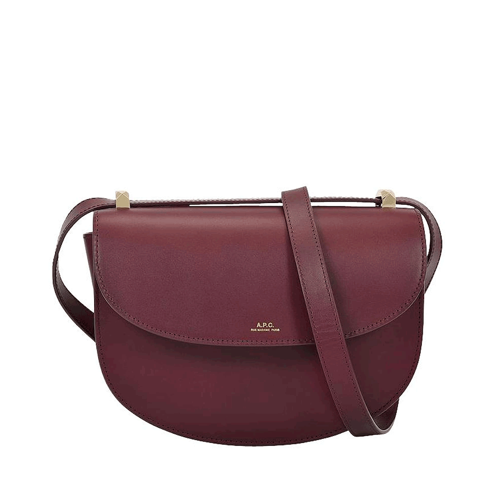 A.P.C. Geneva Leather Crossbody Shoulder Bag