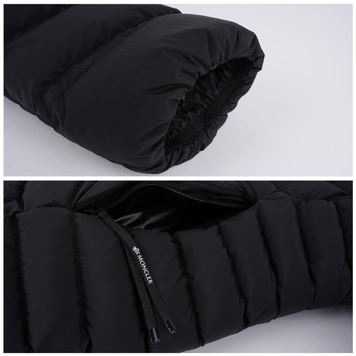 Moncler ALETE Hooded Short Down Jacket Black Women’s