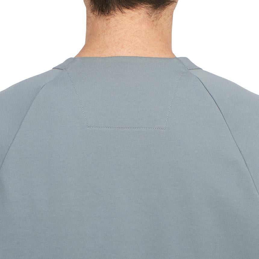 CP Company Men’s Cotton Crewneck Sweatshirt Gray