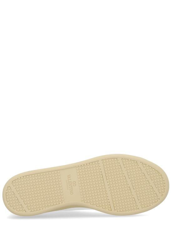 VALENTINO Garavani White Leather Low-Top Sneakers 8W2S0LX 9BY