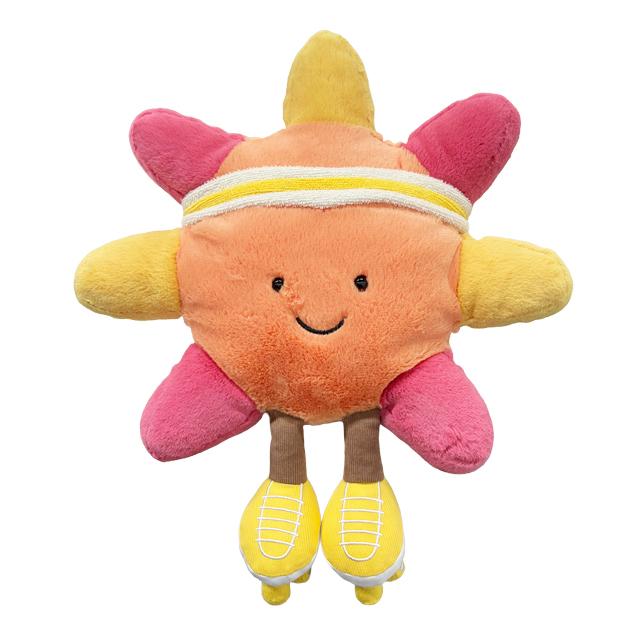 jELLYCAT Amuseables Sun Roller Skates Keyring A2SUNRS
