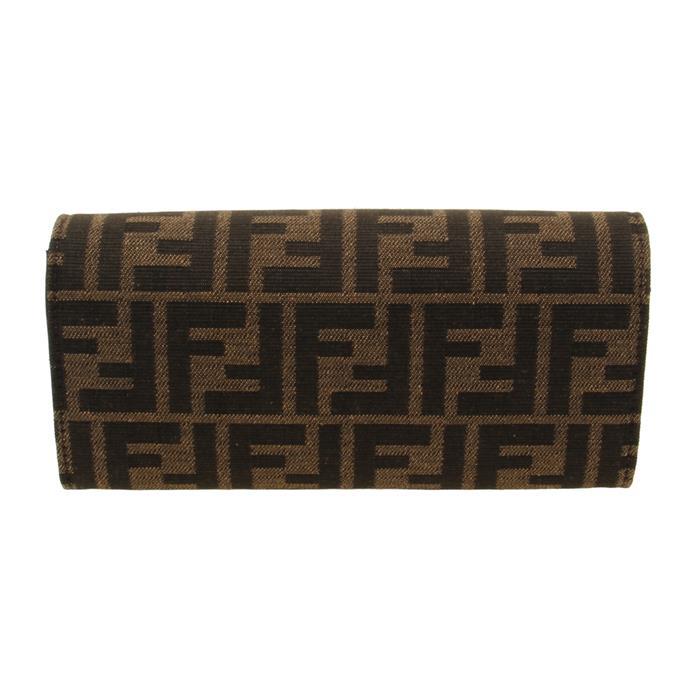FENDI FF Fabric Chain Wallet Shoulder Bag