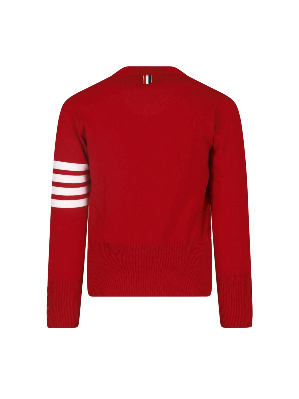THOM BROWNE Wool Knit Cardigan for Men